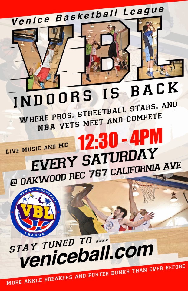 The 3rd annual VBL Indoor league is Back!!