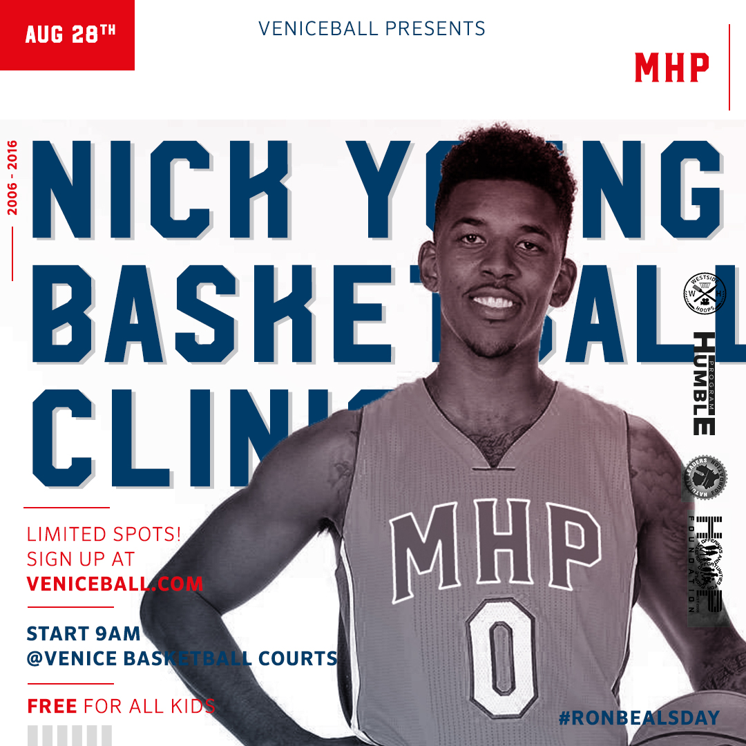 Nick Young Skills Academy Venice Basketball League KVBL