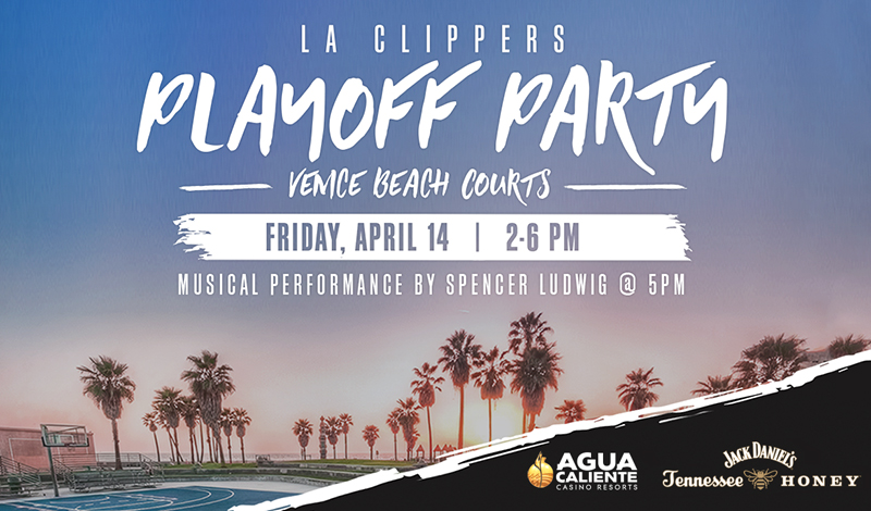 Clippers x VBL April 14th at Venice Beach