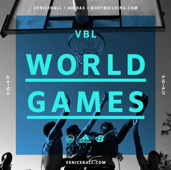 Veniceball presents the VBL World Games starting on Sept 15