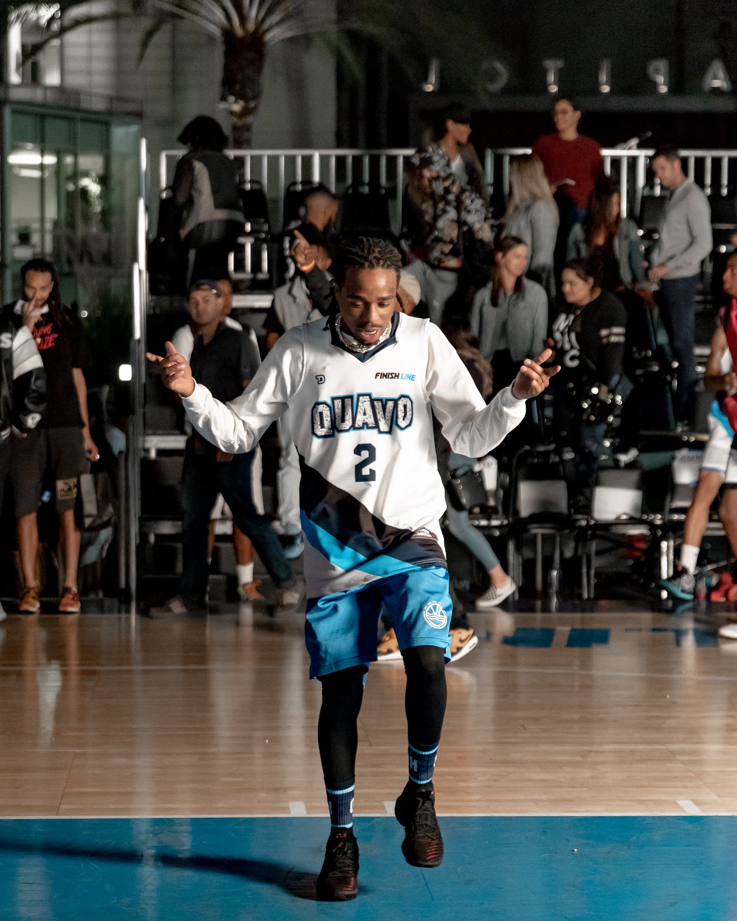 Quavo Incorporates His Love For Hoops And Hip-Hop For ‘Huncho Hoops’ With The VBL(via Uproxx)
