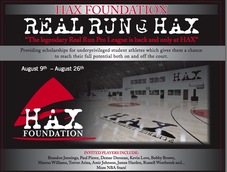 The Real Run… NBA’s Best get down @ The HAX
