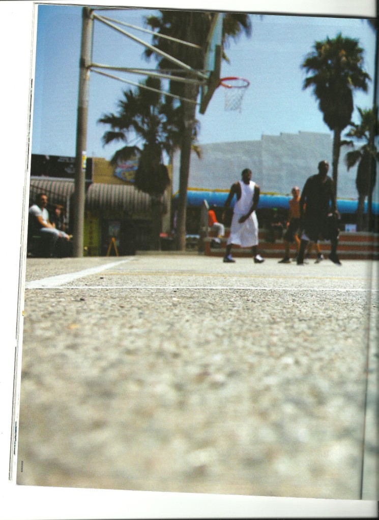 BAM Mag from France article about Venice Beach Summer Basketball