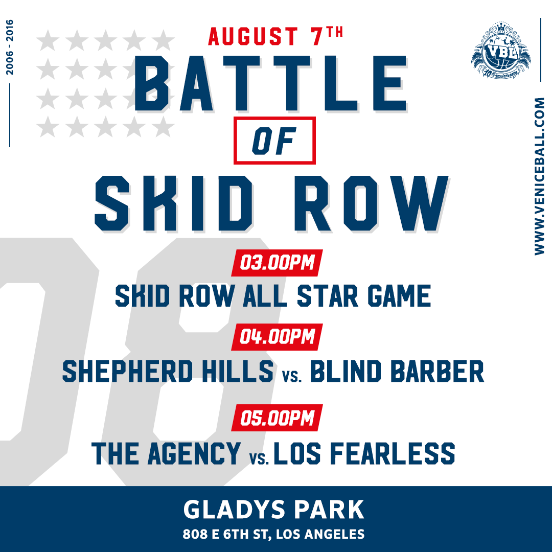 August 7th Battle of Skid Row is on !!