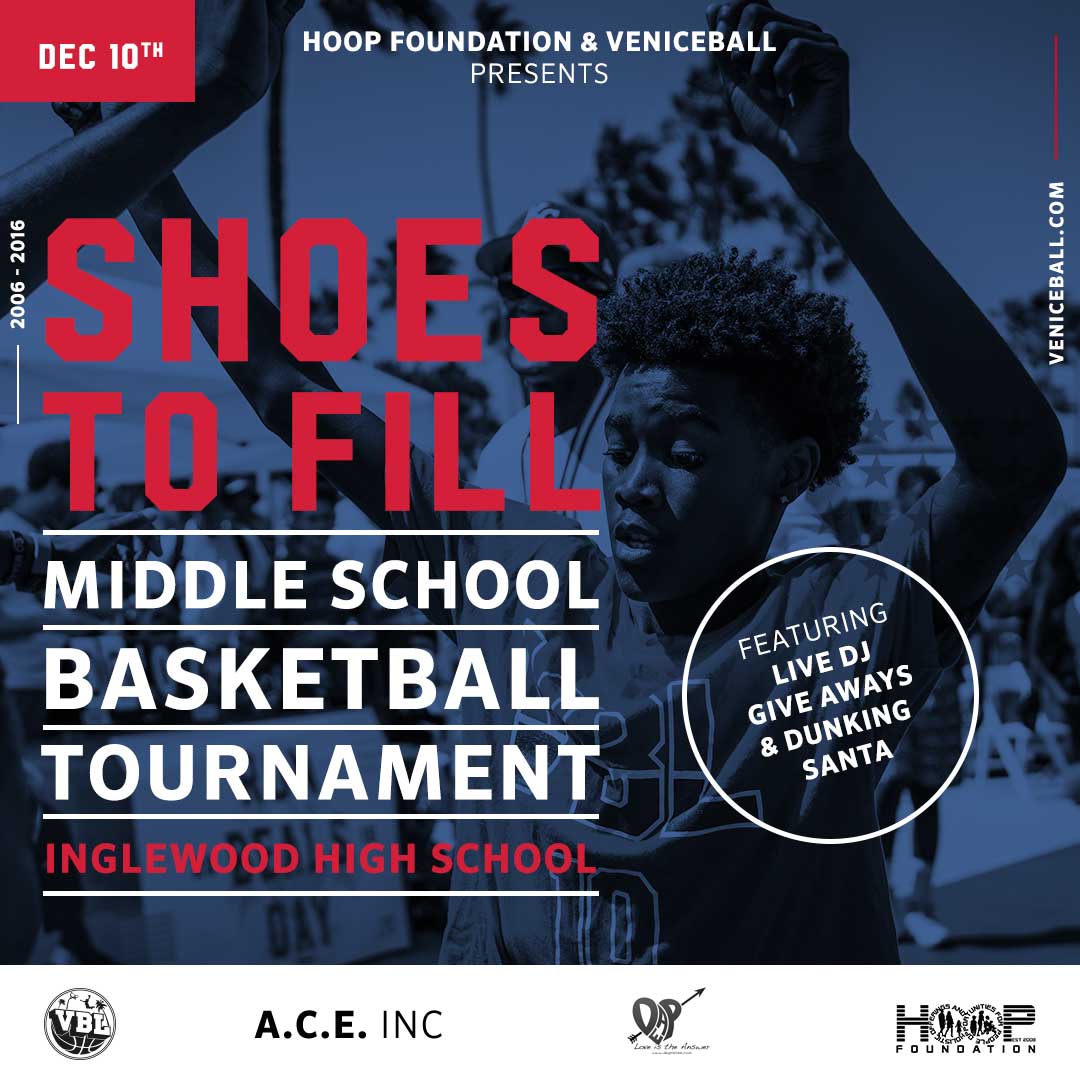 5th Annual Shoes to Fill Tournament and Toy Drive!